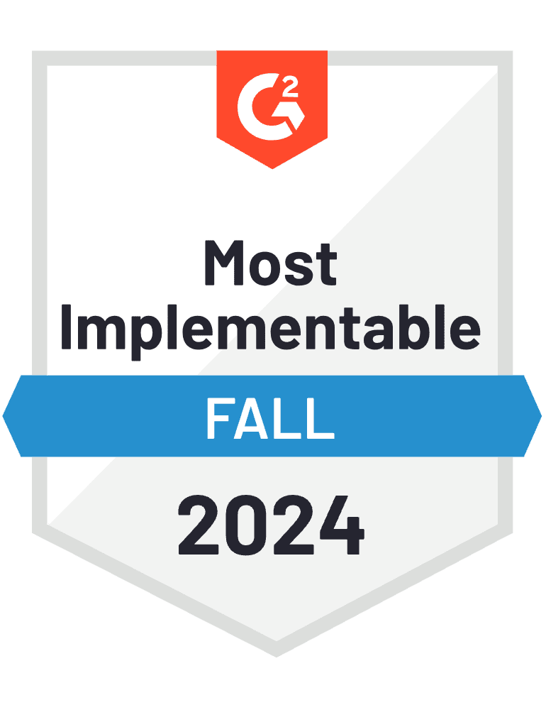 G2 most implementable, 2024