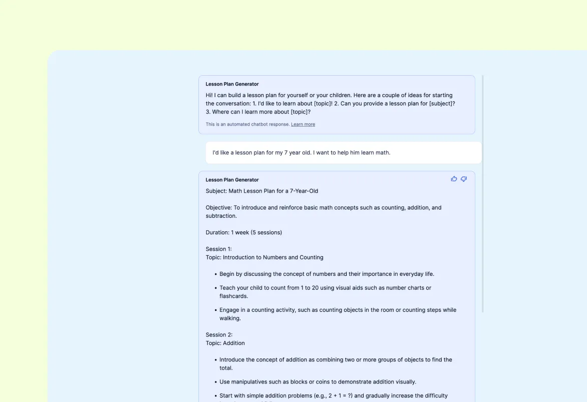 Lesson Plan Generator